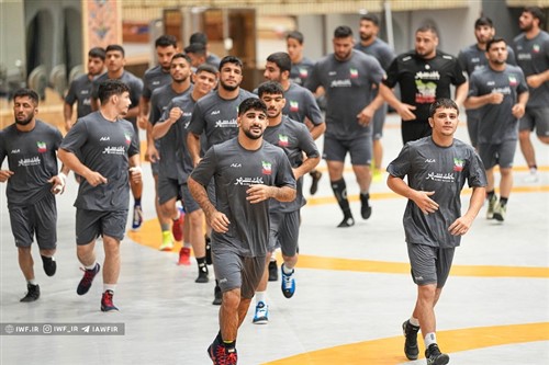 اردوی تیم ملی کشتی فرنگی بزرگسالان برای حضور در بازیهای کشورهای اسلامی / تهران: